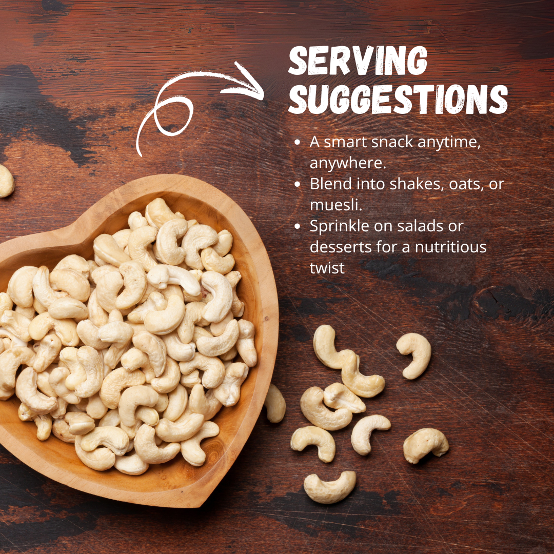 Premium Whole Cashews