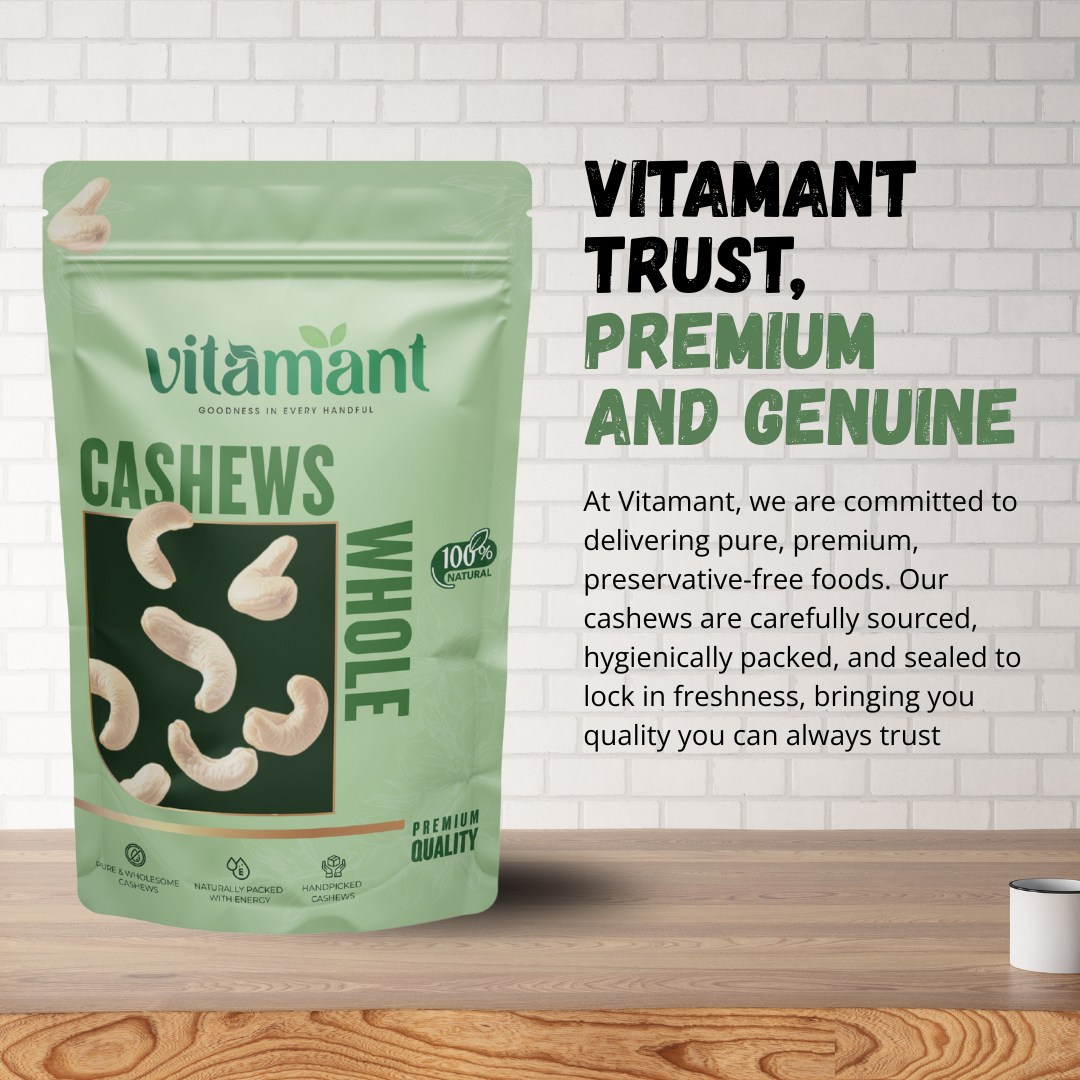 Premium Whole Cashews