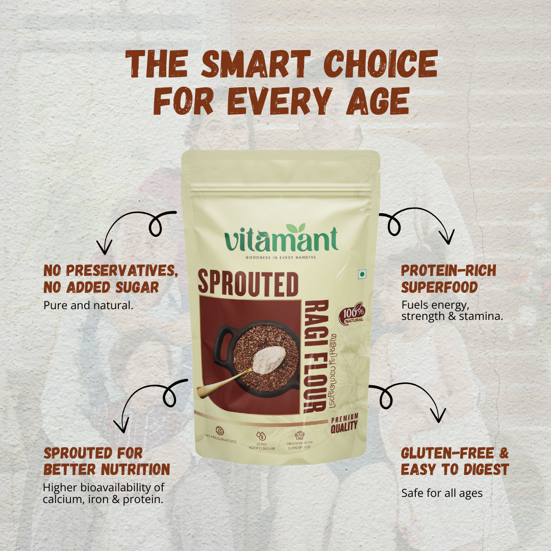 Sprouted Ragi Flour