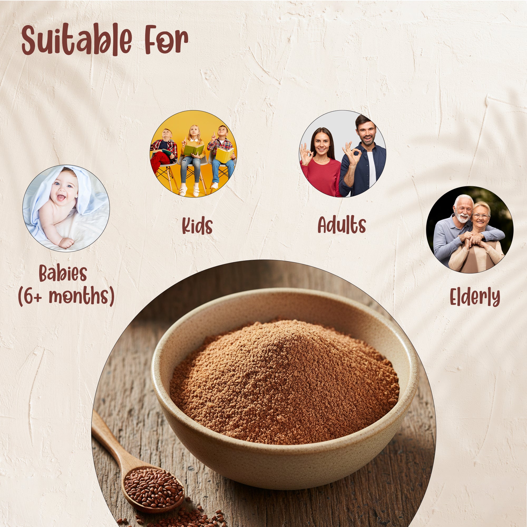 Sprouted Ragi Flour 500 G