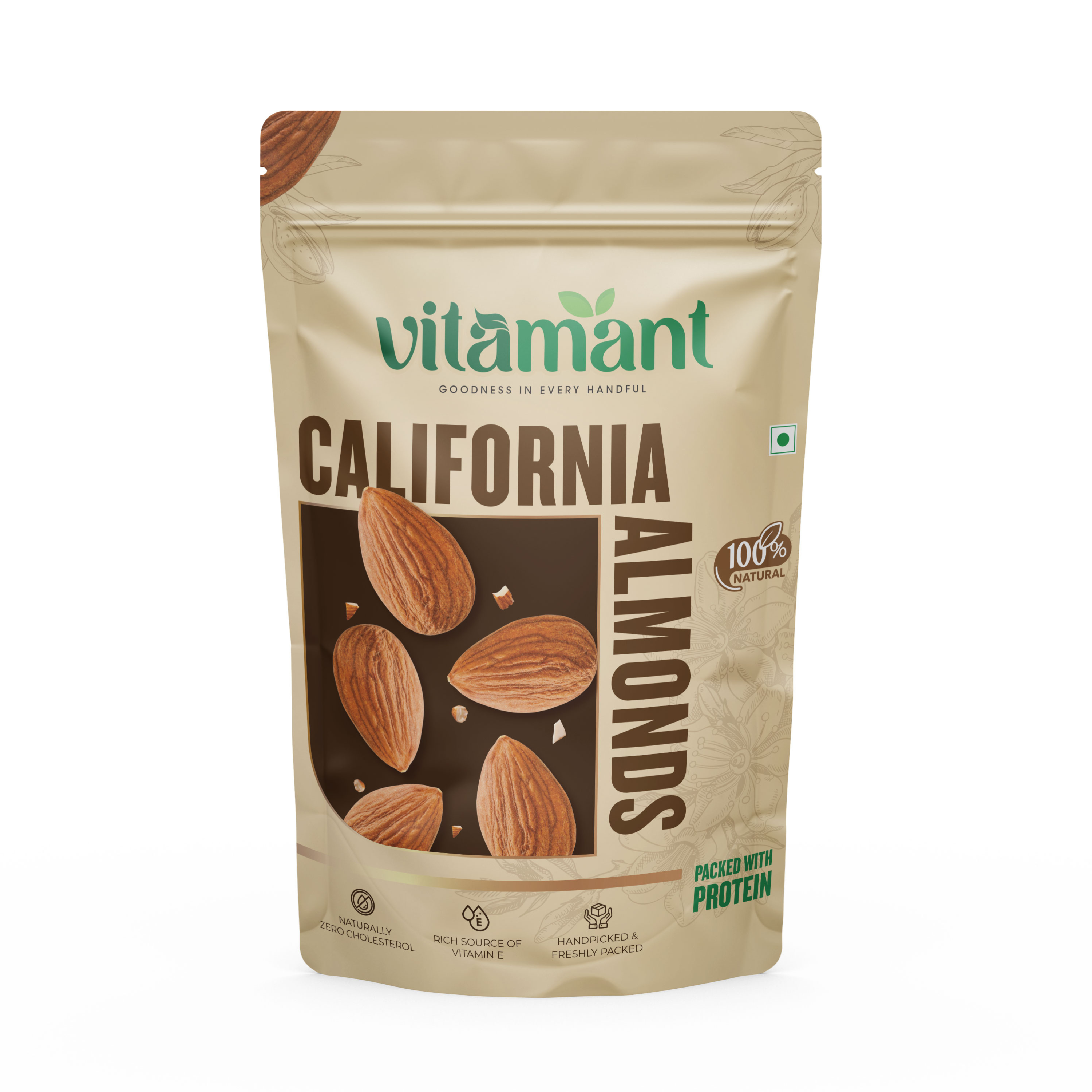 Premium California Almonds 200g