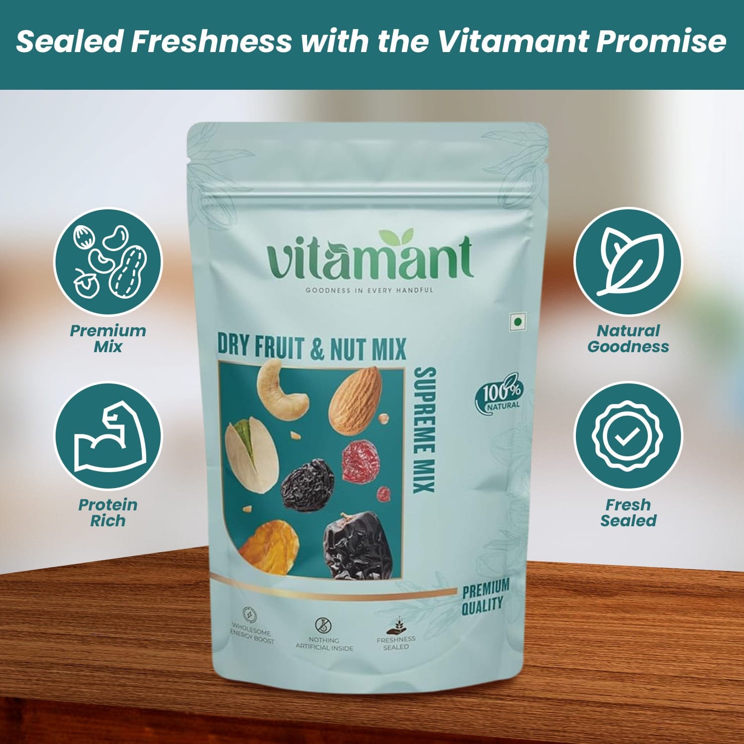 Premium Dry Fruit & Nut Mix 200g