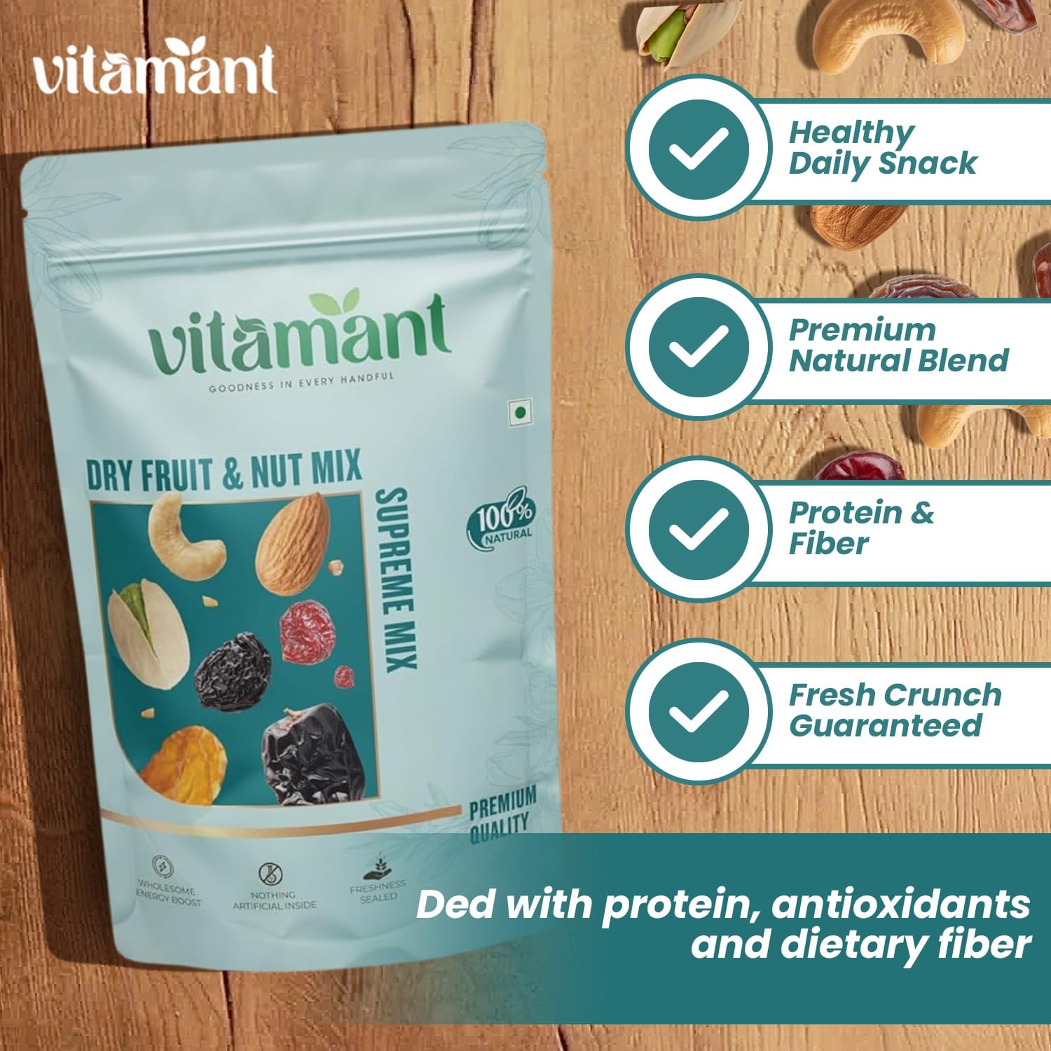 Premium Dry Fruit & Nut Mix 200g