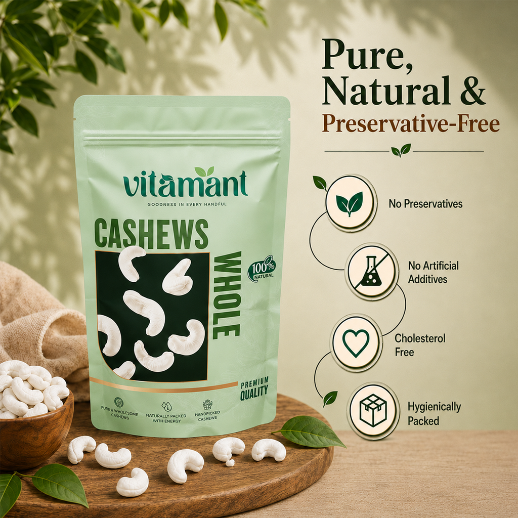 Premium Whole Cashews (Jumbo Size) 400g